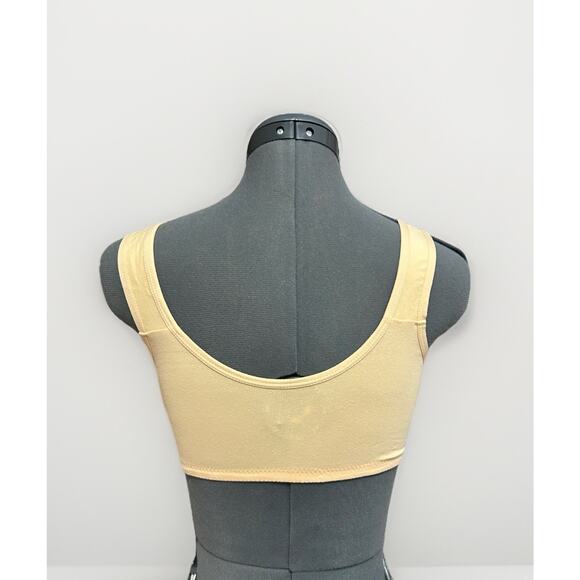 Melon Color Senior XS Bra By Moona front Button - Picture 2 of 5